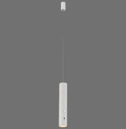 JUST LIGHT. LED-hængelampe med batteri, hvid, jern