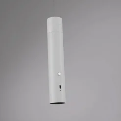JUST LIGHT. LED-hængelampe med batteri, hvid, jern
