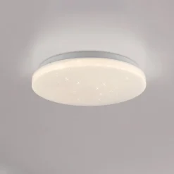 JUST LIGHT. Loftlampe Uranus, plast, 3.000 K