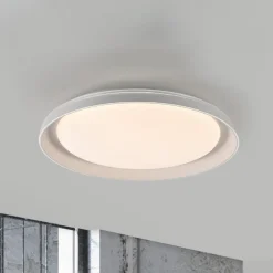 JUST LIGHT. Sati loftlampe, plast, hvid