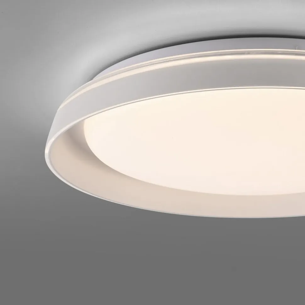 JUST LIGHT. Sati loftlampe, plast, hvid