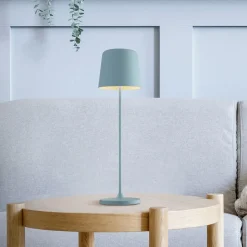 Kaami LED-bordlampe, dæmpbar, lyseblå