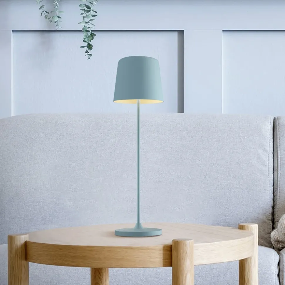 Kaami LED-bordlampe, dæmpbar, lyseblå
