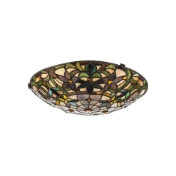 Kami loftlampe i Tiffany-stil