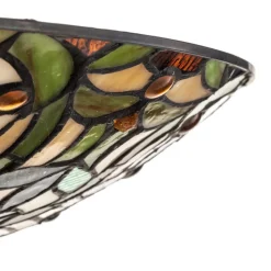 Kami loftlampe i Tiffany-stil