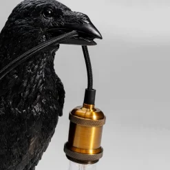 Kare Animal Crow bordlampe i form af en krage
