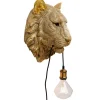 Kare Animal Tiger Head væglampe med stik