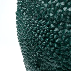 KARE Chameleon Jack frugtvase, grøn/guld, polyresin