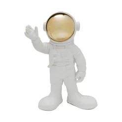 KARE dekorationsfigur Welcome Astronaut, højde 27 cm, hvid