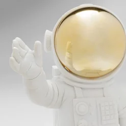 KARE dekorationsfigur Welcome Astronaut, højde 27 cm, hvid