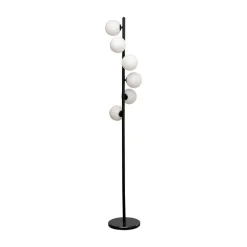KARE Gulvlampe Scala Balls, sort, 160 cm, G9