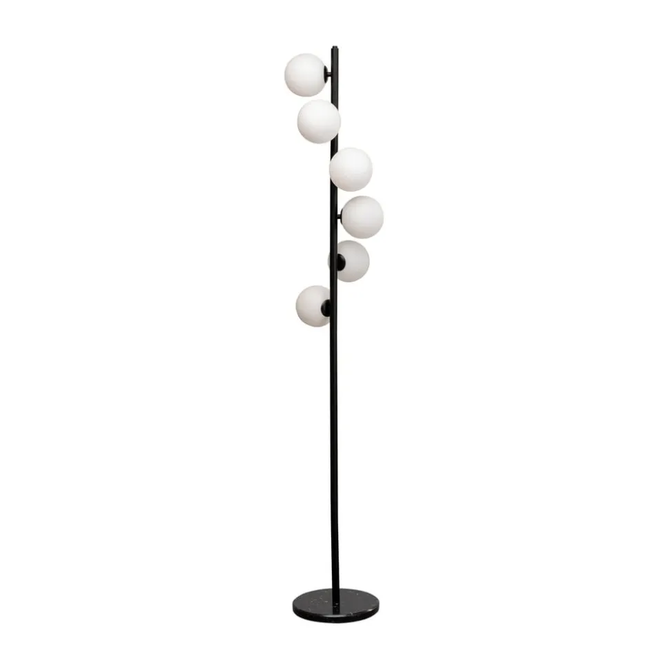 KARE Gulvlampe Scala Balls, sort, 160 cm, G9