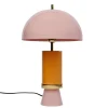 KARE Josy bordlampe, pink/orange, stål, højde 51 cm