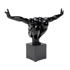 KARE pyntegenstand Athlet Black Lille, sort, bredde 43 cm