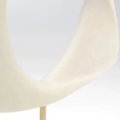 KARE Soft Shape dekorationsobjekt, bred form, hvid, støbt sten