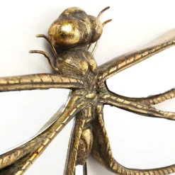 KARE vægobjekt Dragonfly Spejl, polyresin, glas, guld