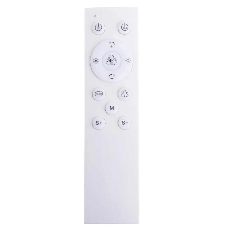 Karl LED-loftslampe, CCT, RGB-baggrundsbelysning, Ø 29 cm