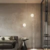 Karman Atmosphere udendørs loftlampe, hvid, 133 cm, plast
