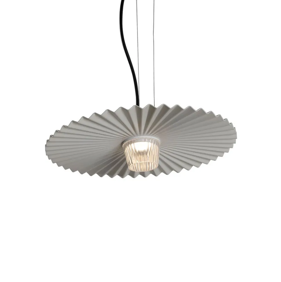 Karman Gonzaga LED-hængelampe, Ø 42 cm, hvid