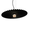 Karman Gonzaga LED-hængelampe, Ø 59 cm, sort