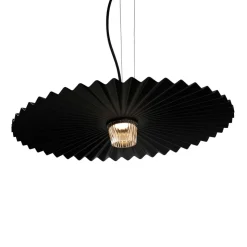 Karman Gonzaga LED-hængelampe, Ø 59 cm, sort