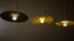 Karman Gonzaga LED-hængelampe, Ø 59 cm, sort