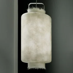 Karman Kimono udendørs LED-hængelampe, Ø 40 cm