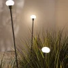 Karman LED-gadelampe MINUIT, højde 60 cm, sort, IP65
