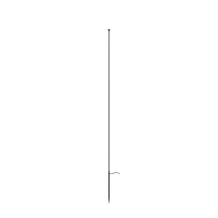 Karman LED-lampe med jordspyd MINUIT, højde 160 cm, sort, IP65