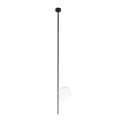 Karman udendørs loftlampe Atmosphere sort 178 cm plast