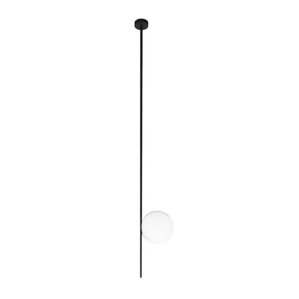 Karman udendørs loftlampe Atmosphere sort 178 cm plast