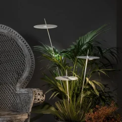 Karman Xana LED-hængelampe, hvid, højde 130 cm