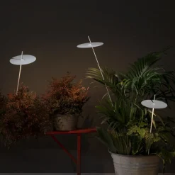 Karman Xana LED-hængelampe, hvid, højde 130 cm