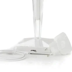 Kartell Big Battery - bordlampe IP54, transparent