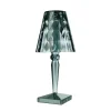 Kartell Big Battery - Bordlampe IP54, lyseblå