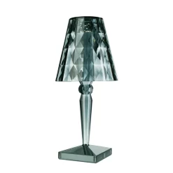 Kartell Big Battery - Bordlampe IP54, lyseblå