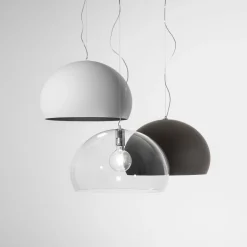 Kartell FL/Y - LED-pendellampe, transparent