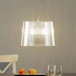 Kartell Gè - LED-hængelampe, transparent