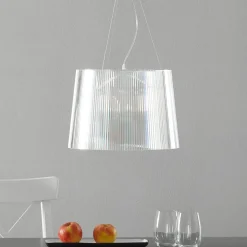 Kartell Gè - LED-hængelampe, transparent