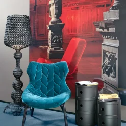 Kartell Kabuki - LED-gulvlampe, sort