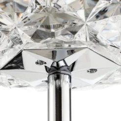 Kartell Planet LED-gulvlampe, 160 cm krystalklar