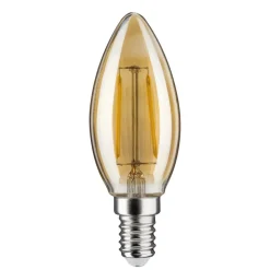 Kertepære E14 4,7W 2.500K guld, dæmpbar