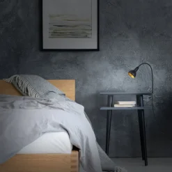 Klemmelampe Hygge Comfort light Retro, sort