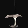 Knikerboker Le Gigine LED-hængelampe, sølv