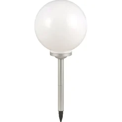 Kugleformet solcellelampe Celyn, 30 cm