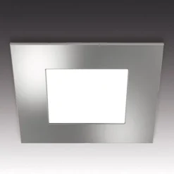Kvadratisk armatur-lampe FQ 68-LED, sæt med 3 stk.