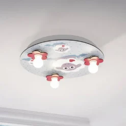 Lalelu loftlampe, rund, 3 lyskilder