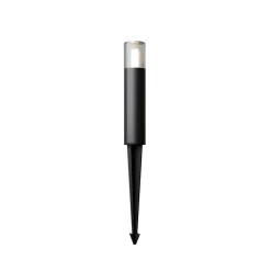 Lampe med jordspyd GLIDE, grafit, højde 37 cm, IP54, G9