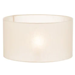 Lampeskærm Alba, Ø 45 cm, E27, ecru