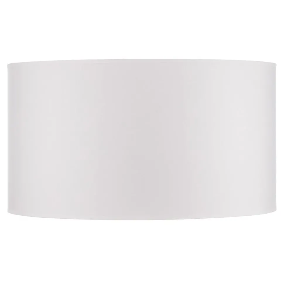 Lampeskærm Alba, Ø 45 cm, E27, hvid/guld